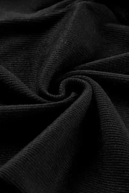 Rib Knit High Waist Leggings - Fashionfitz