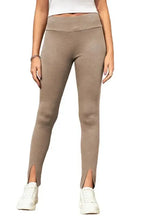 Rib Knit High Waist Leggings - Fashionfitz