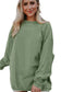 Ribbed corded oversized sweatshirt | fashionfitz women’s tops