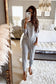 Ribbed dolman lounge set - two piece pants sets