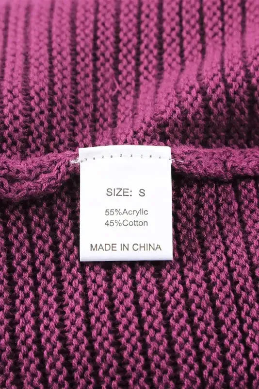 Ribbed Drop Shoulder Hooded Sweater - Fashionfitz