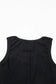 Ribbed exposed seam cropped tank top - new