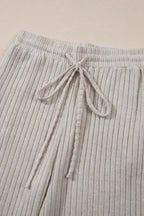 Ribbed Knit Slouchy Two-piece Outfit - Fashionfitz