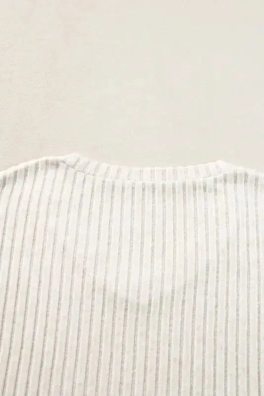 Ribbed Knit Slouchy Two-piece Outfit - Fashionfitz