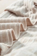 Ribbed Knit Slouchy Two-piece Outfit - Fashionfitz