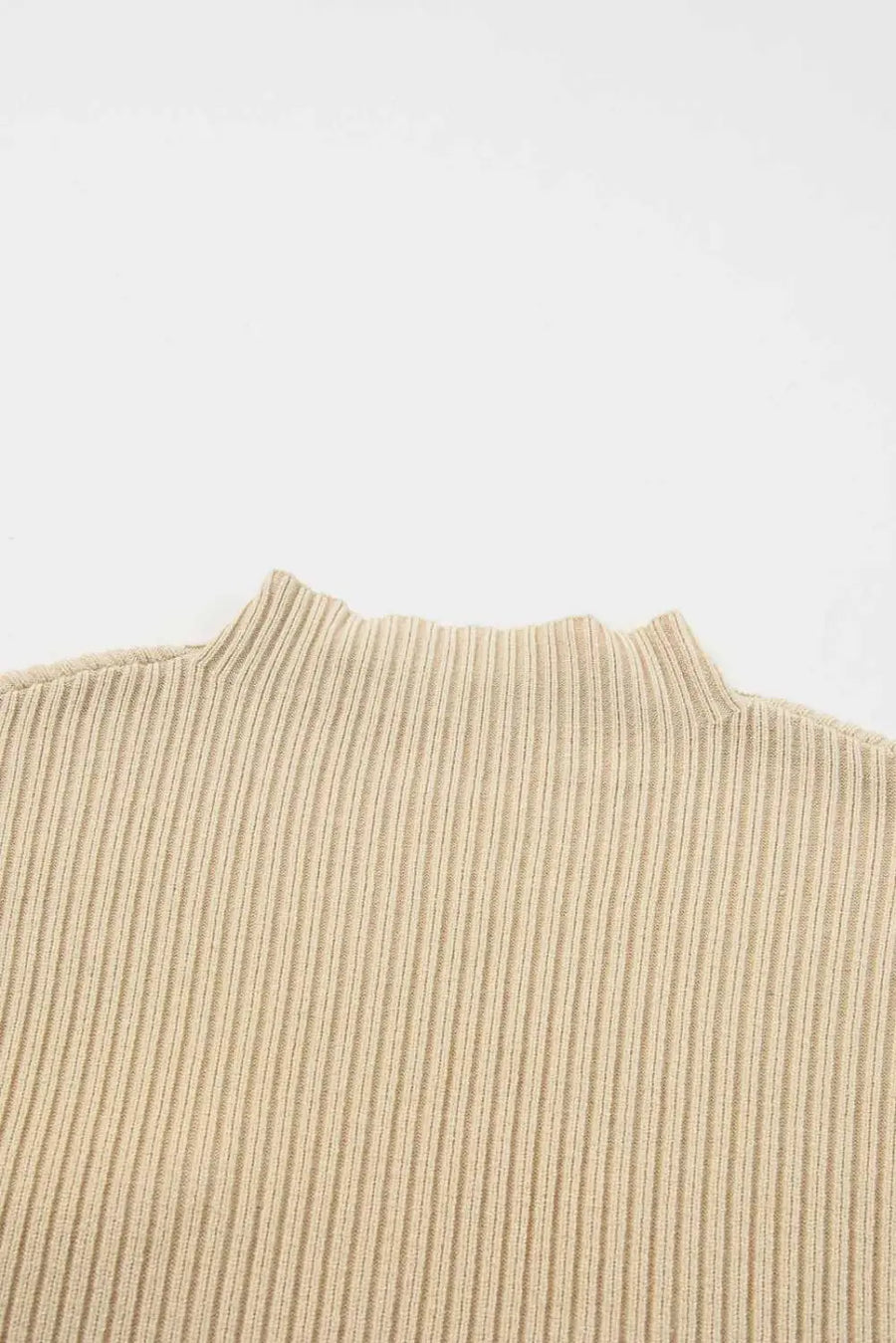 Ribbed knit sweater – short sleeve fall essential | fashionfitz