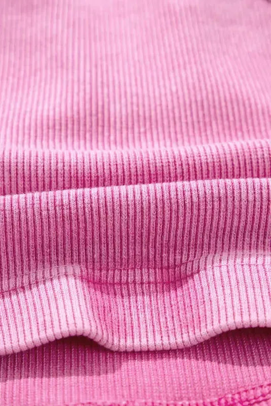 Ribbed Racerback Cropped Tank Top - Fashionfitz