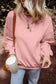 Ribbed relaxation sweatshirt - sweatshirts