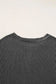 Ribbed Tee and Pants Two-piece Outfit - Fashionfitz