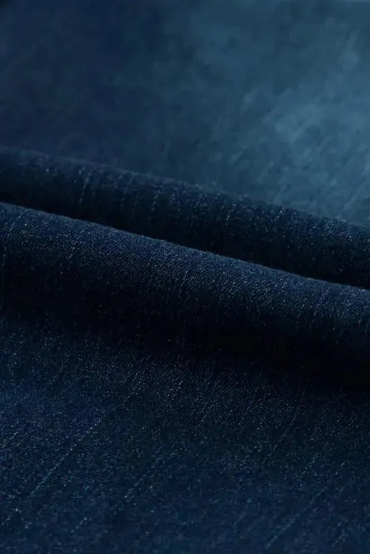 Ripped Bell Bottom Jeans - Fashionfitz