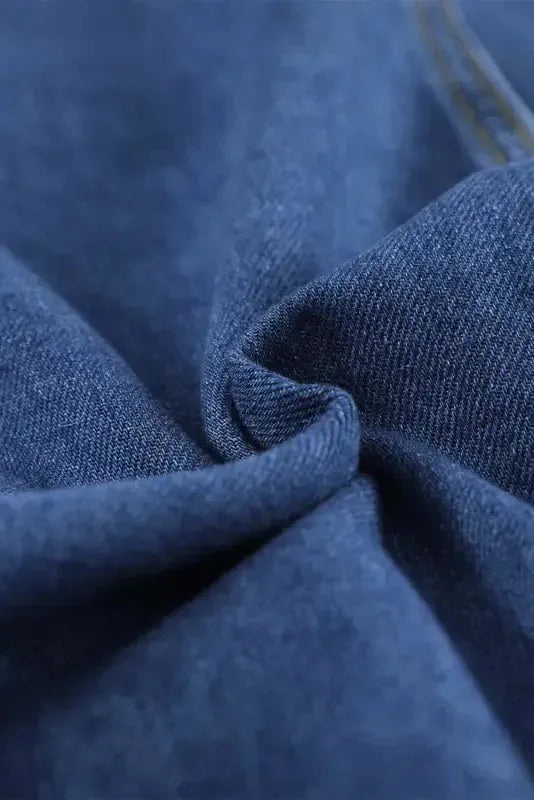 Ripped Denim Jacket - Fashionfitz