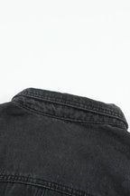 Ripped Denim Jacket - Fashionfitz