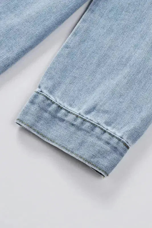 Ripped Denim Jacket - Fashionfitz
