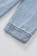 Ripped Denim Jacket - Fashionfitz