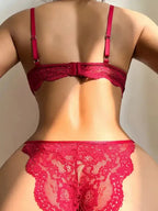 Romance Bra And Thong Set - Fashionfitz