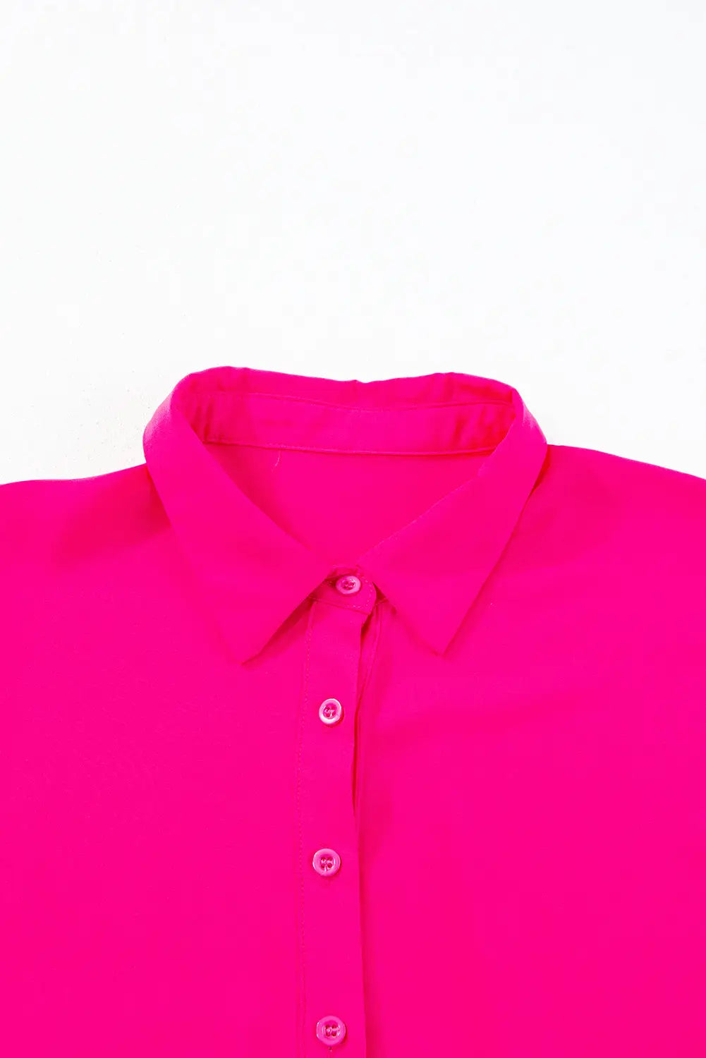Rose bubble sleeve shirt maxi dress - dresses