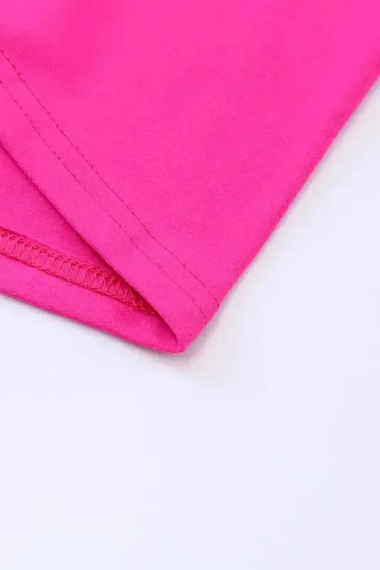 Rose Half Leopard Patchwork Top - Fashionfitz