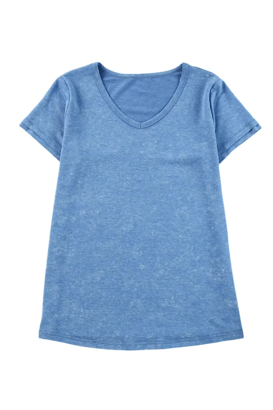 Mineral washed v-neck t-shirt - t-shirts