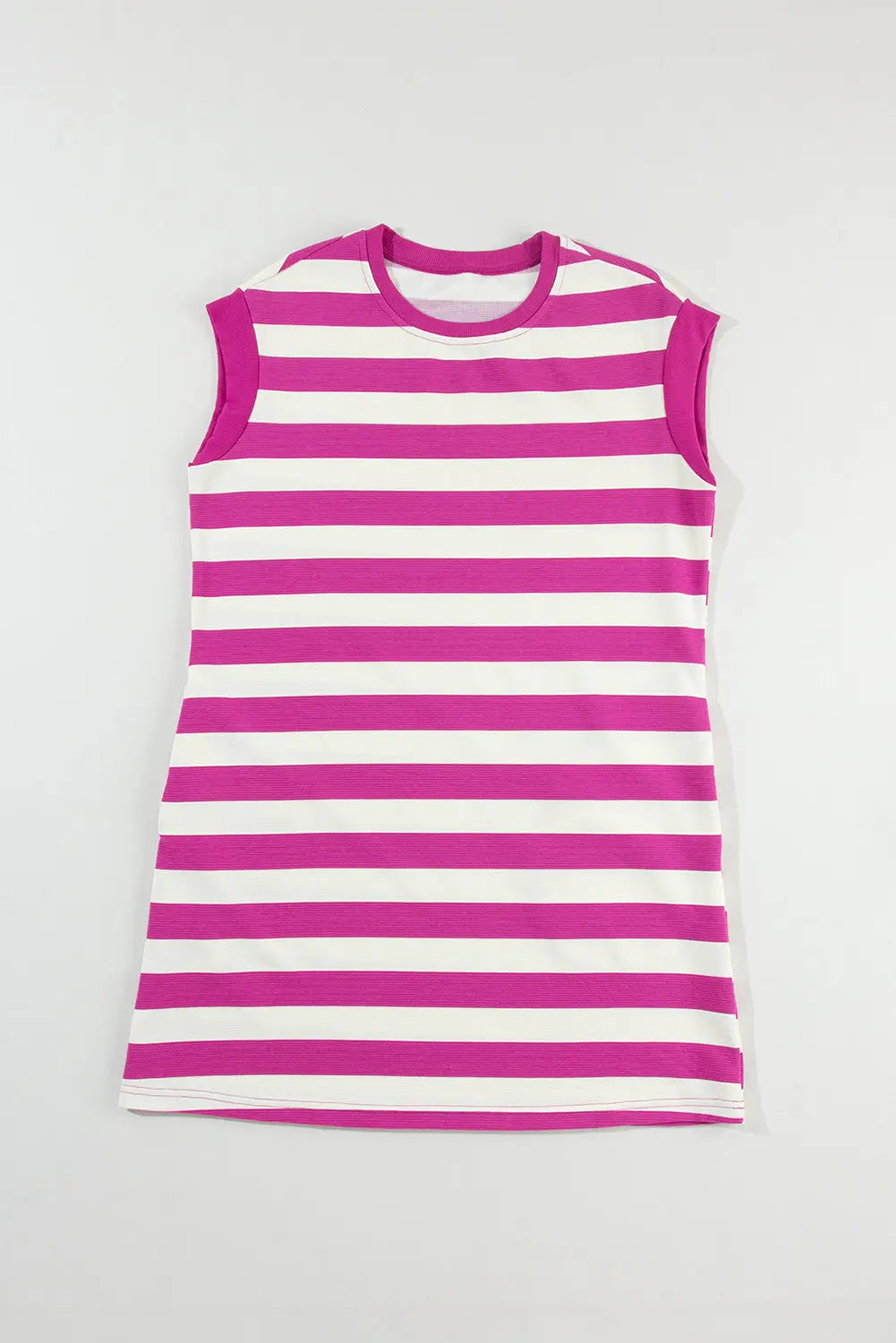 Rose stripe shift t-shirt dress - dresses/t shirt dresses