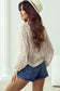 Rosette lace blouse | romantic chic top | fashionfitz