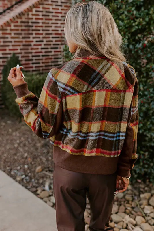 Rustic charm plaid jacket | autumn jackets | fashionfitz