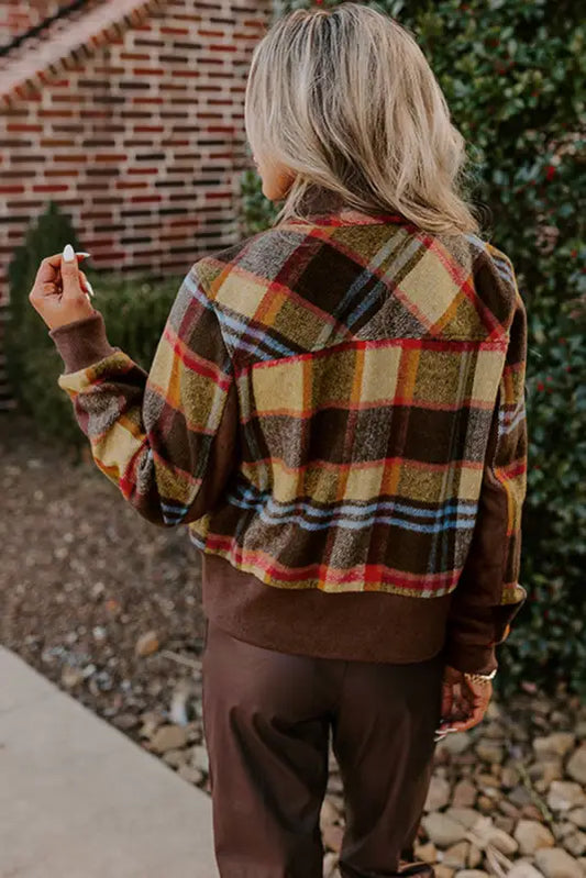 Rustic charm plaid jacket | autumn jackets | fashionfitz