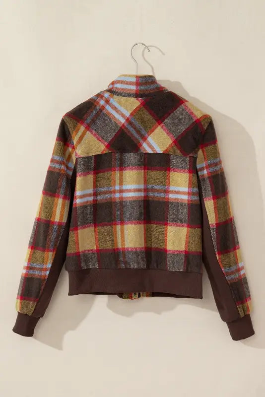 Rustic charm plaid jacket | autumn jackets | fashionfitz