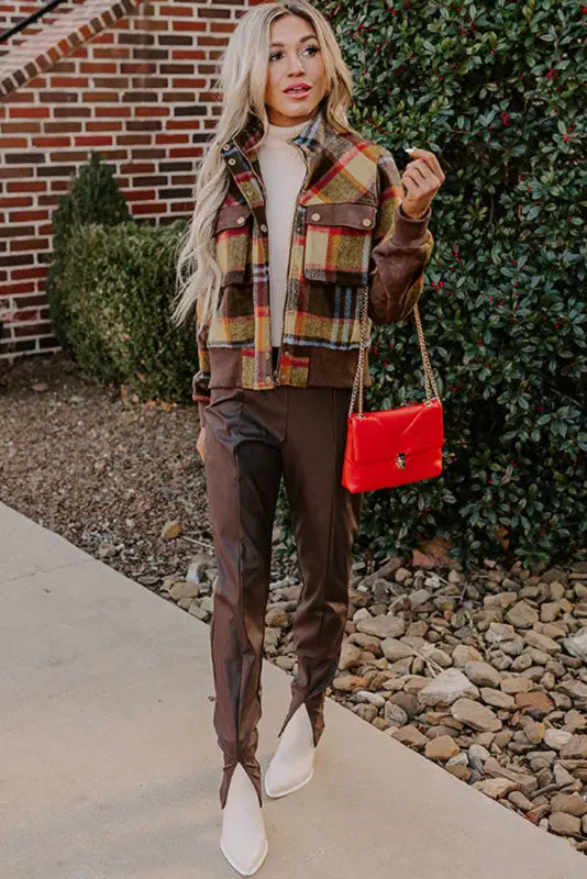 Rustic charm plaid jacket | autumn jackets | fashionfitz