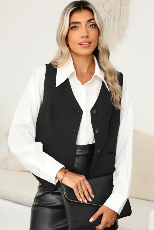 Sable classique vest | women’s vests | fashionfitz