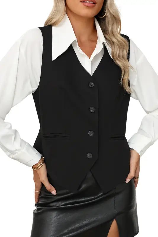 Sable classique vest | women’s vests | fashionfitz