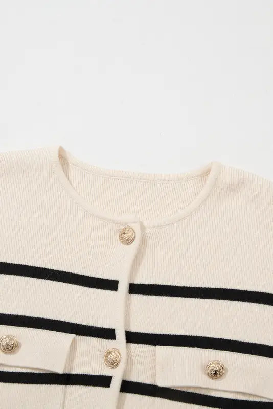 Sable stripe button cardigan | women’s cardigans | fashionfitz