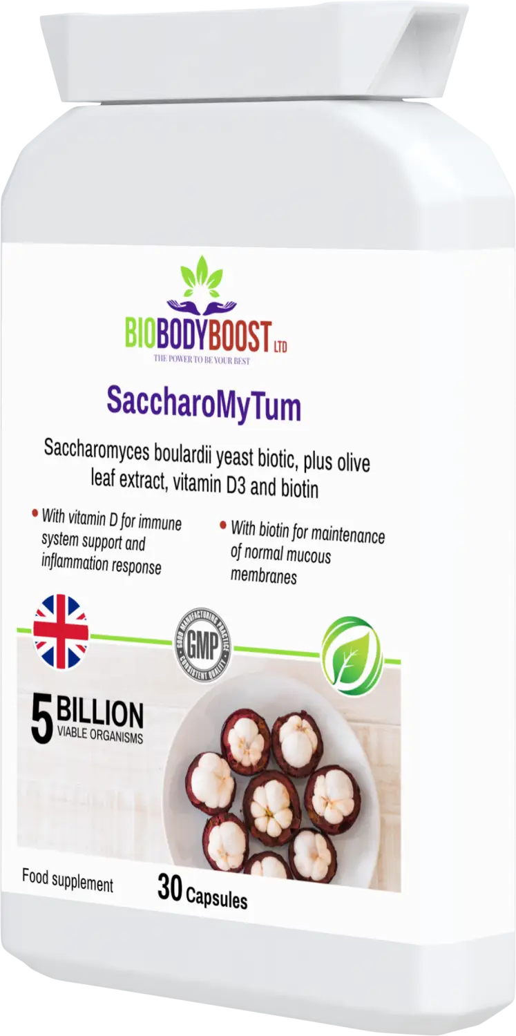 Saccharomytum vegan biotics and vitamin d3 - vitamins & supplements