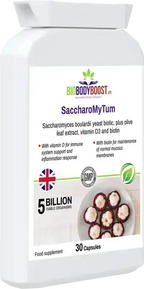 SaccharoMyTum - Vegan Probiotics and Vitamin D3 - Fashionfitz