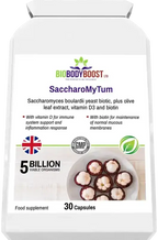 SaccharoMyTum - Vegan Probiotics and Vitamin D3 - Fashionfitz