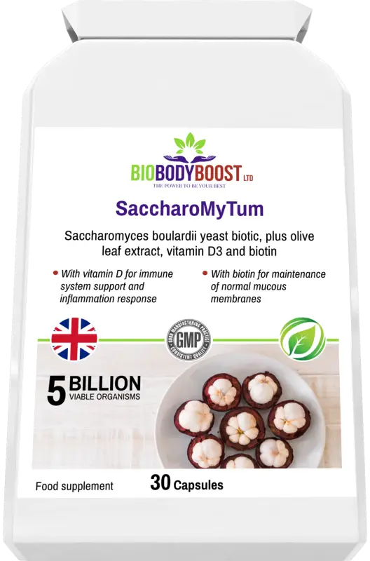 Saccharomytum - vegan probiotics and vitamin d3 - vitamins & supplements