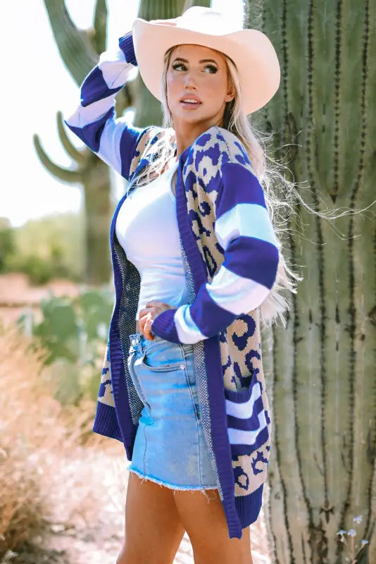 Sapphire safari long cardigan | women’s cardigans | fashionfitz