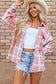 Sassy plaid button-up shacket | women’s jackets | fashionfitz