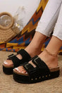 Sassy Strides Suede Slippers - Fashionfitz