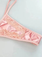 Say My Name 3-Piece Garter Lingerie Set - Fashionfitz