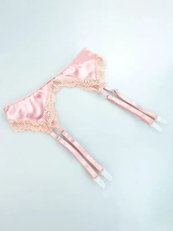 Say my name 3-piece garter lingerie set - sets