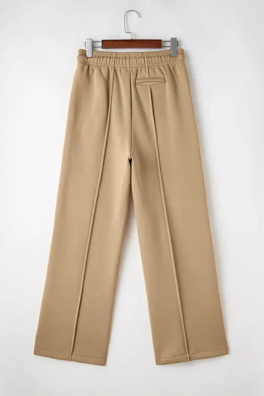 Seamless charm wide-leg trousers