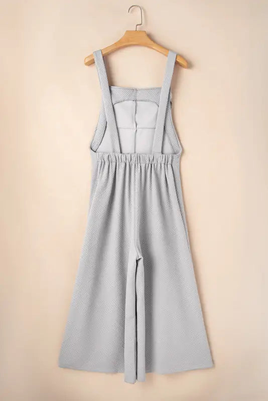 Self-tie strap wide-leg overalls | women’s | fashionfitz