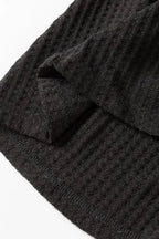 Sequin Patchwork Bell Sleeve Tunic Top - Fashionfitz