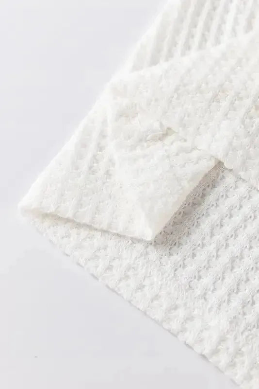 Sequin Patchwork Bell Sleeve Tunic Top - Fashionfitz