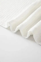 Sequin Patchwork Bell Sleeve Tunic Top - Fashionfitz