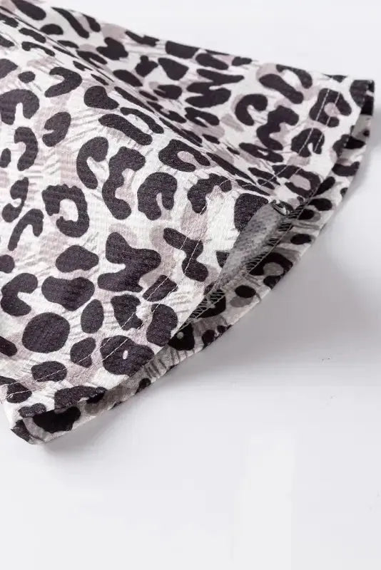 Sequin Patchwork Bell Sleeve Tunic Top - Fashionfitz