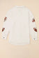 Sequin rugby graphic sweatshirt - sweatshirts