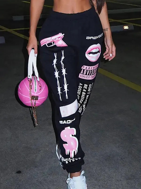 Set The Trend Sweatpants Casual Trousers - Fashionfitz