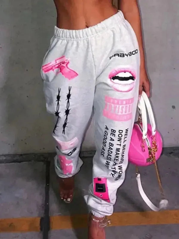 Set The Trend Sweatpants Casual Trousers - Fashionfitz