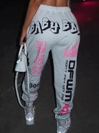 Set The Trend Sweatpants Casual Trousers - Fashionfitz